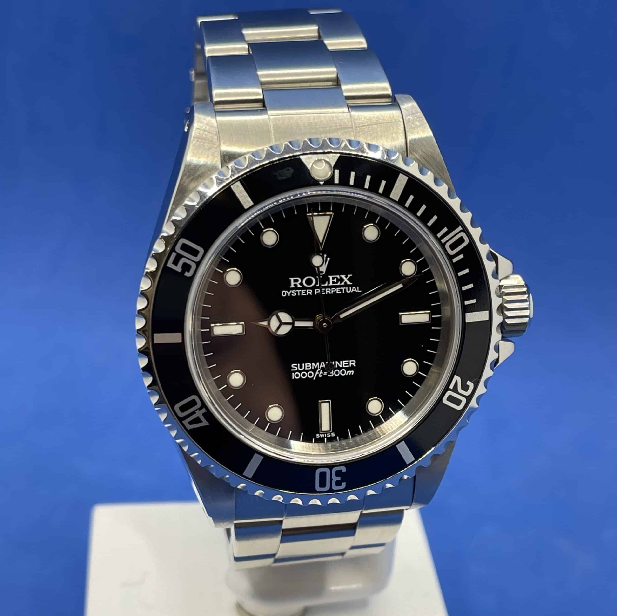 Rolex Submariner No Date – Swiss only – Never polished and as new